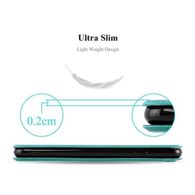 Samsung Galaxy NOTE 5 lommebokdeksel cover (turkis)