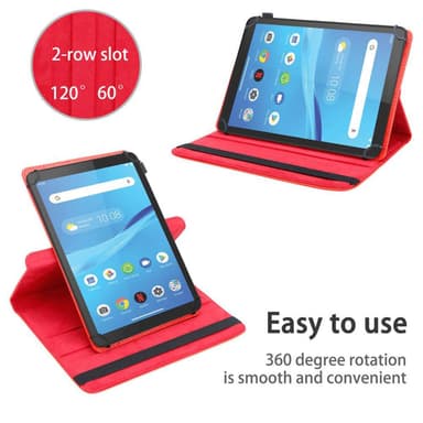 Lenovo Tab M7 (7 tomme) deksel til nettbrett (rød)