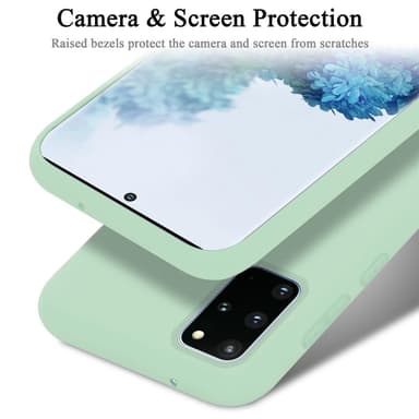 Samsung Galaxy S20 PLUS silikondeksel case (grønn)