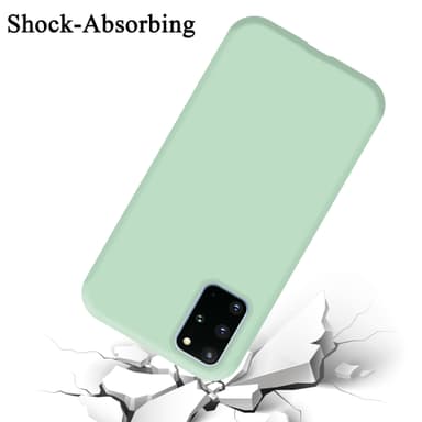 Samsung Galaxy S20 PLUS silikondeksel case (grønn)