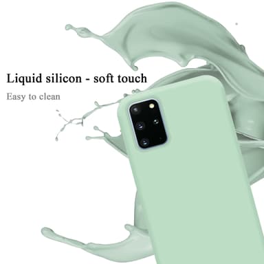 Samsung Galaxy S20 PLUS silikondeksel case (grønn)