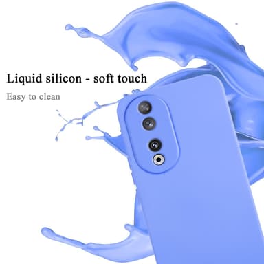 Honor 90 silikondeksel case (Lilla)