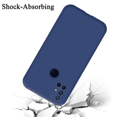 OnePlus Nord N10 5G silikondeksel case (Blå)