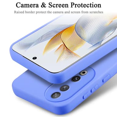 Honor 90 silikondeksel case (Lilla)