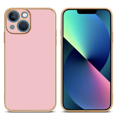 iPhone 13 silikondeksel case (rosa)
