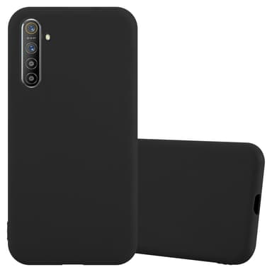 Deksel Realme X2 / XT / Oppo K5 Silikon cover (svart)