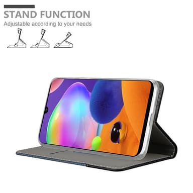 Samsung Galaxy A31 lommebokdeksel etui (blå)