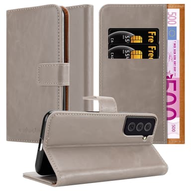 Samsung Galaxy S22 PLUS lommebokdeksel etui (brun)