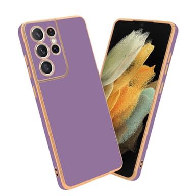 Samsung Galaxy S21 ULTRA silikondeksel case (lilla)