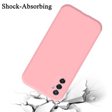 Samsung Galaxy M52 5G silikondeksel case (rosa)