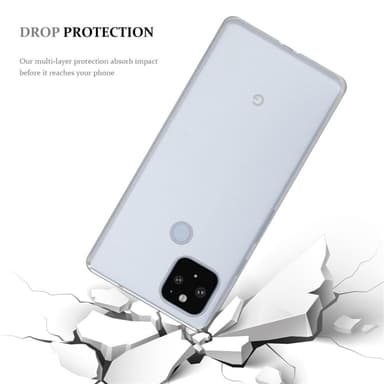 Google PIXEL 5 XL deksel ultra slim (gjennomsiktig)