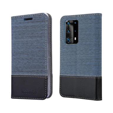 Huawei P40 PRO / P40 PRO+ lommebokdeksel etui (blå)