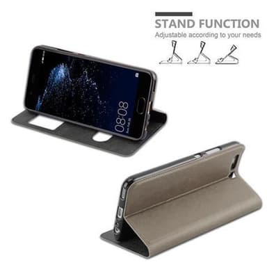 Huawei P10 lommebokdeksel cover (brun)