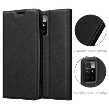 Xiaomi RedMi 10 lommebokdeksel case (svart)