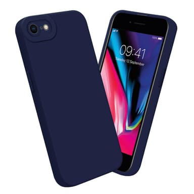 iPhone 7 / 7S / 8 / SE 2020 Deksel case (blå)