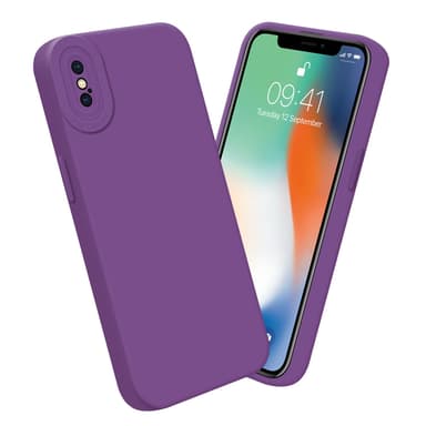 iPhone X / XS Deksel case (lilla)