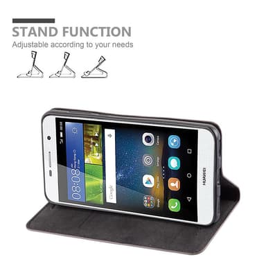 Huawei Y5 2017 / Y6 2017 lommebokdeksel case (brun)