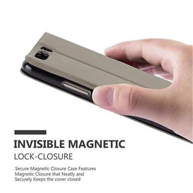 Huawei P10 lommebokdeksel cover (brun)