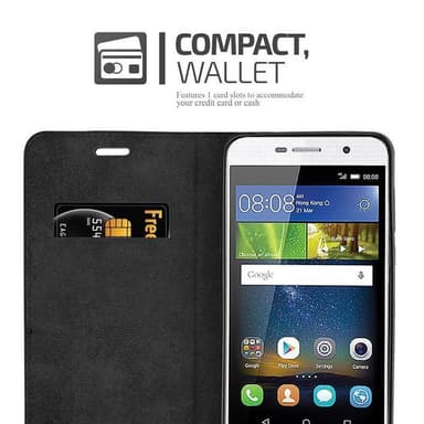 Huawei Y5 2017 / Y6 2017 lommebokdeksel case (brun)