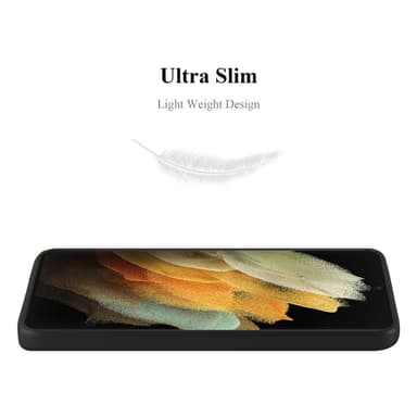 Deksel Samsung Galaxy S21 ULTRA Case Cover (svart)