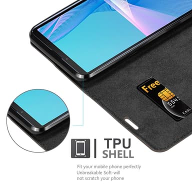 Sony Xperia 10 III lommebokdeksel case (brun)