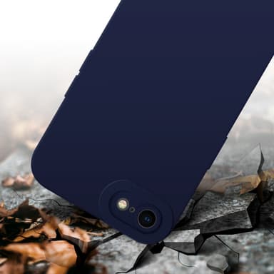 iPhone 7 / 7S / 8 / SE 2020 Deksel case (blå)