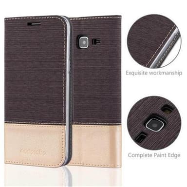 Samsung Galaxy J3 2016 lommebokdeksel etui (grå)