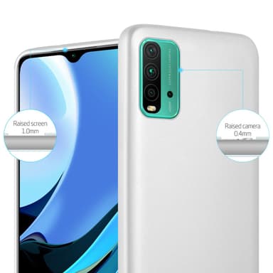 Deksel Xiaomi RedMi 9T / POCO M3 Case Cover (sølv)