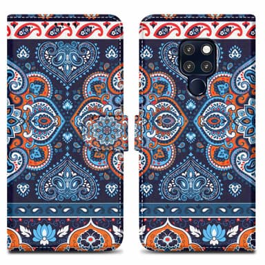 Huawei MATE 20 lommebokdeksel etui (blå)