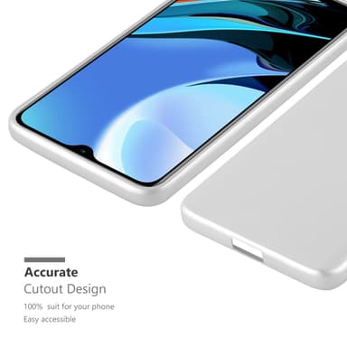 Deksel Xiaomi RedMi 9T / POCO M3 Case Cover (sølv)