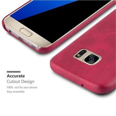 Samsung Galaxy S7 Hardt Deksel Cover (rød)