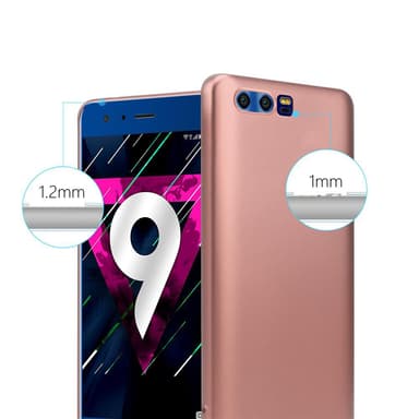 Deksel Honor 9 Case Cover (rosa)