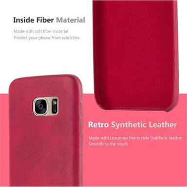 Samsung Galaxy S7 Hardt Deksel Cover (rød)