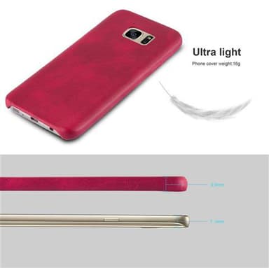 Samsung Galaxy S7 Hardt Deksel Cover (rød)