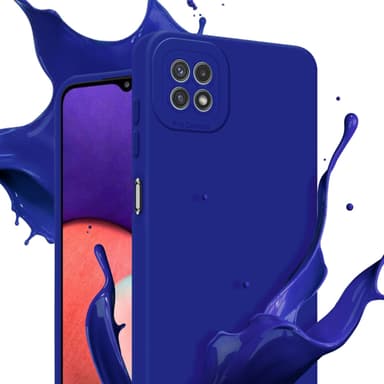 Samsung Galaxy A22 5G Deksel case (blå)