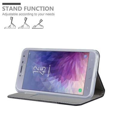 Samsung Galaxy J4 2018 lommebokdeksel etui (grå)