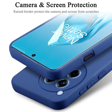 OnePlus 12R silikondeksel case (Blå)