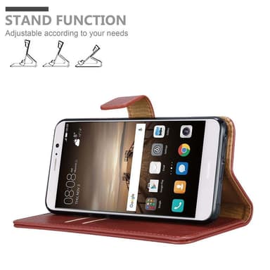 Huawei MATE 9 lommebokdeksel etui (rød)