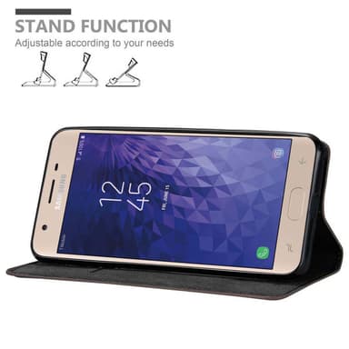 Samsung Galaxy J3 2018 lommebokdeksel case (brun)
