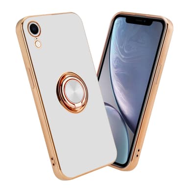 iPhone XR silikondeksel case (hvit)