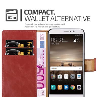 Huawei MATE 9 lommebokdeksel etui (rød)