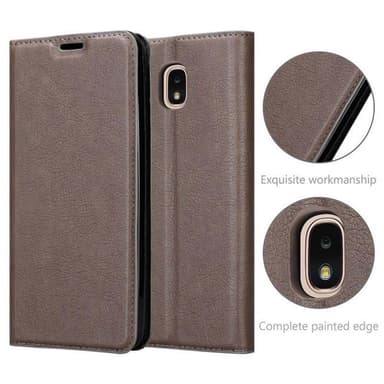 Samsung Galaxy J3 2018 lommebokdeksel case (brun)