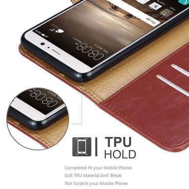 Huawei MATE 9 lommebokdeksel etui (rød)