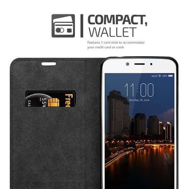ZTE Nubia N2 lommebokdeksel case (rød)
