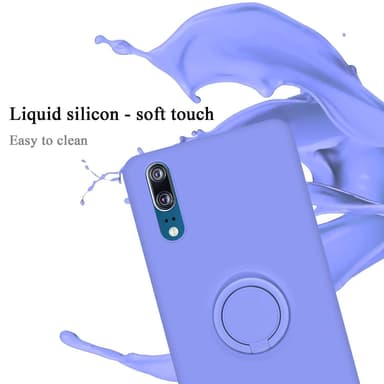 Deksel Huawei P20 Ring Case (lilla)