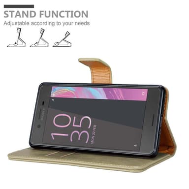 Sony Xperia X lommebokdeksel etui (brun)