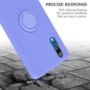 Deksel Huawei P20 Ring Case (lilla)