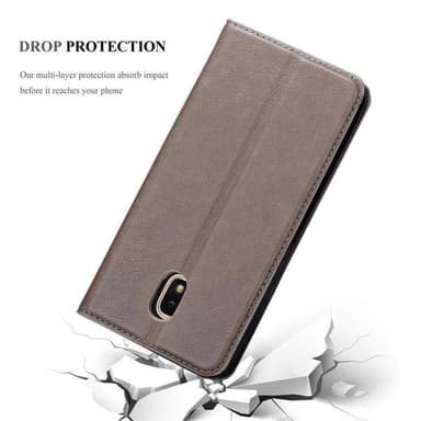 Samsung Galaxy J3 2018 lommebokdeksel case (brun)