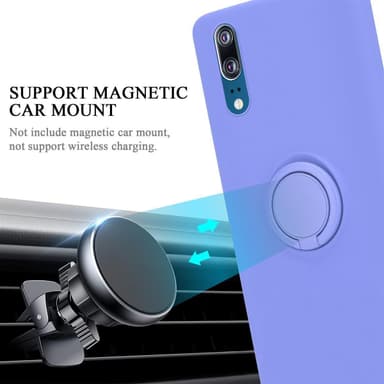 Deksel Huawei P20 Ring Case (lilla)