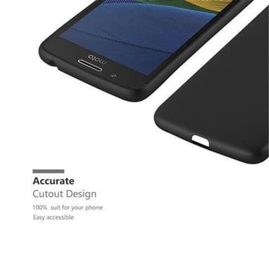 Deksel Motorola MOTO G5 Case Cover (svart)
